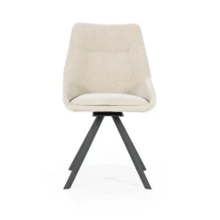 Draaibare Eetkamerstoel Bliss - Taupe - Loft24.nl