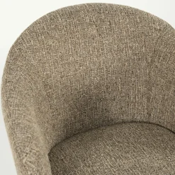 Draaibare Eetkamerstoel Connor kleur Bruin - Loft24.nl