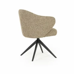 Draaibare Eetkamerstoel Connor kleur Bruin - Loft24.nl