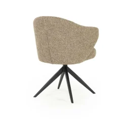 Draaibare Eetkamerstoel Connor kleur Bruin - Loft24.nl