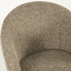 Draaibare Eetkamerstoel Connor kleur Bruin - Loft24.nl