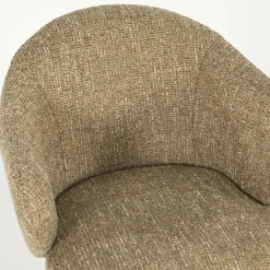 Draaibare Eetkamerstoel Connor kleur Mosterd - Loft24.nl