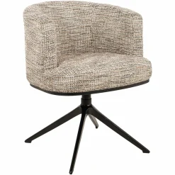 Draaibare Eetkamerstoel Cheyenne kleur Nature - Loft24.nl