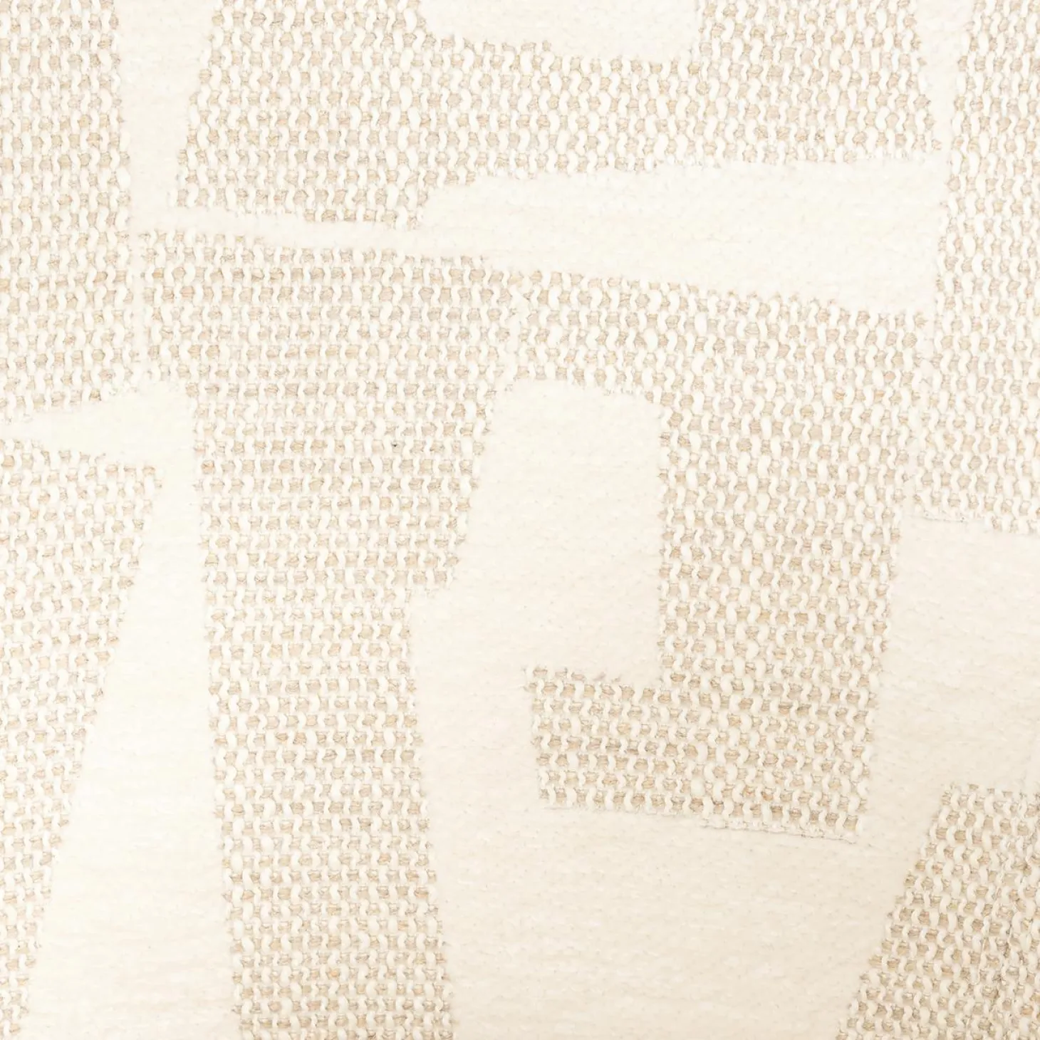 Draaibare Eetkamerstoel Cheyenne Graffic stof kleur Beige - Loft24.nl