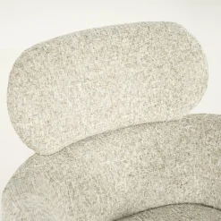 Draaibare Eetkamerstoel Darcio - Beige - Loft24.nl