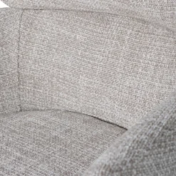 Draaibare Eetkamerstoel Fenne Geweven - Naturel - Loft24.nl