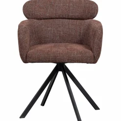 Draaibare Eetkamerstoel Fenne Geweven - Naturel - Loft24.nl