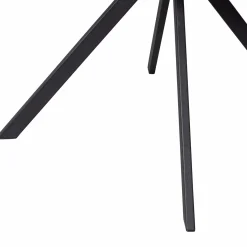 Draaibare Eetkamerstoel Fenne Lederlook - Cognac - Loft24.nl