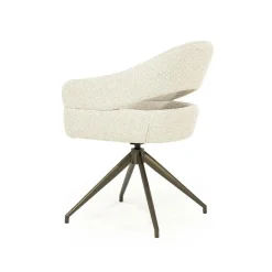 Draaibare Eetkamerstoel Hailey Boulé - Beige - Loft24.nl