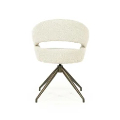Draaibare Eetkamerstoel Hailey Boulé - Beige - Loft24.nl