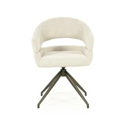 Draaibare Eetkamerstoel Hailey Boulé - Beige - Loft24.nl