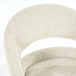 Draaibare Eetkamerstoel Hailey Boulé - Beige - Loft24.nl