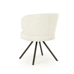 Draaibare Eetkamerstoel Jayson - Beige - Loft24.nl