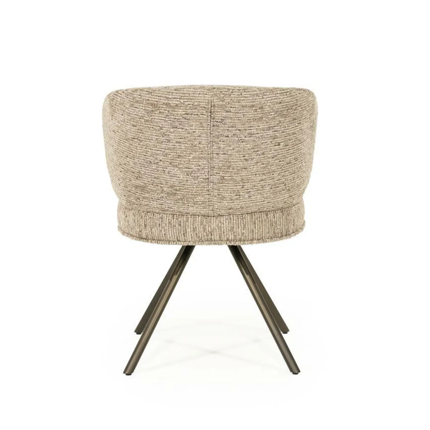 Draaibare Eetkamerstoel Jayson - Taupe - Loft24.nl