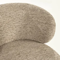 Draaibare Eetkamerstoel Jayson - Taupe - Loft24.nl