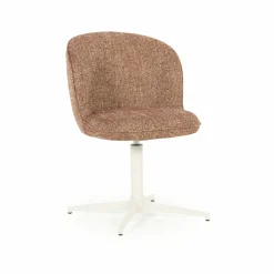 Draaibare Eetkamerstoel Molly Rood - Loft24.nl