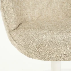 Draaibare Eetkamerstoel Molly Taupe - Loft24.nl