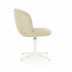 Draaibare Eetkamerstoel Molly Taupe - Loft24.nl