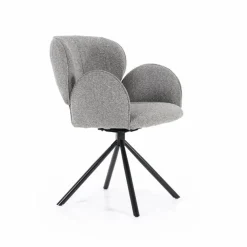 Draaibare Eetkamerstoel Rosalin - Bruin - Loft24.nl