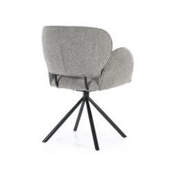 Draaibare Eetkamerstoel Rosalin - Bruin - Loft24.nl