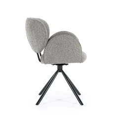 Draaibare Eetkamerstoel Rosalin - Bruin - Loft24.nl