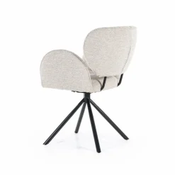 Draaibare Eetkamerstoel Rosalin - Taupe - Loft24.nl