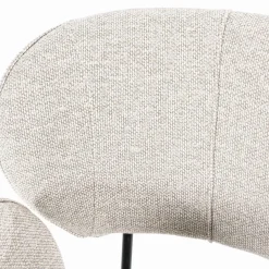 Draaibare Eetkamerstoel Rosalin - Taupe - Loft24.nl