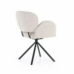 Draaibare Eetkamerstoel Rosalin - Taupe - Loft24.nl