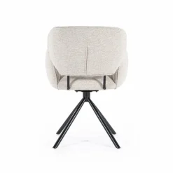 Draaibare Eetkamerstoel Rosalin - Taupe - Loft24.nl