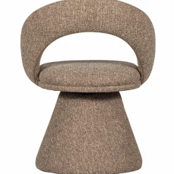 Draaibare Eetkamerstoel Winter Geweven stof - Naturel - Loft24.nl