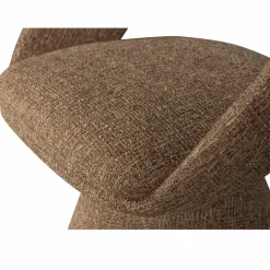 Draaibare Eetkamerstoel Winter Geweven stof - Zand - Loft24.nl