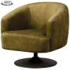 Draaibare Fauteuil Bargo - Groen - Loft24.nl