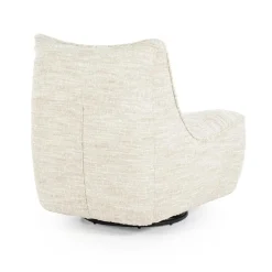 Draaibare Fauteuil Loys - Beige - Loft24.nl