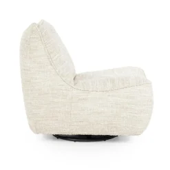 Draaibare Fauteuil Loys - Beige - Loft24.nl
