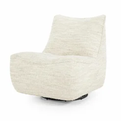 Draaibare Fauteuil Loys - Beige - Loft24.nl