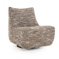Draaibare Fauteuil Loys - Bruin - Loft24.nl