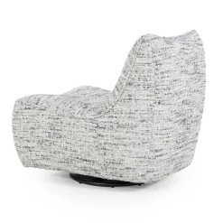 Draaibare Fauteuil Loys - Grijs - Loft24.nl