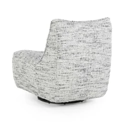 Draaibare Fauteuil Loys - Grijs - Loft24.nl