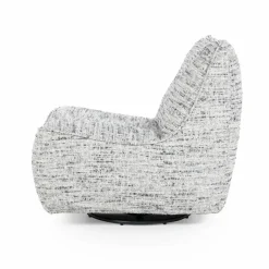 Draaibare Fauteuil Loys - Grijs - Loft24.nl