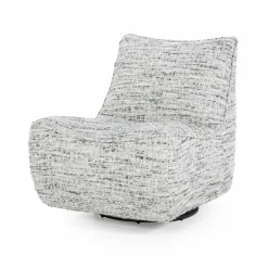 Draaibare Fauteuil Loys - Grijs - Loft24.nl