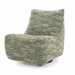 Draaibare Fauteuil Loys - Groen - Loft24.nl