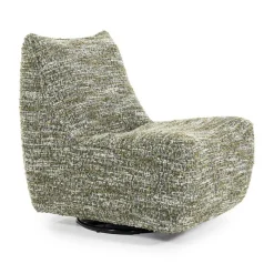 Draaibare Fauteuil Loys - Groen - Loft24.nl