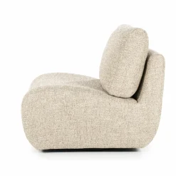 Draaibare Fauteuil Lucia - Beige - Loft24.nl