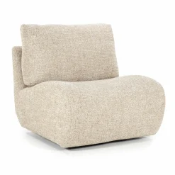 Draaibare Fauteuil Lucia - Beige - Loft24.nl