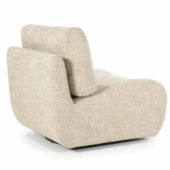 Draaibare Fauteuil Lucia - Beige - Loft24.nl