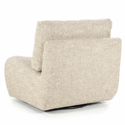 Draaibare Fauteuil Lucia - Beige - Loft24.nl
