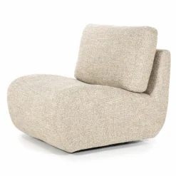 Draaibare Fauteuil Lucia - Beige - Loft24.nl