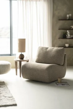 Draaibare Fauteuil Lucia - Beige - Loft24.nl