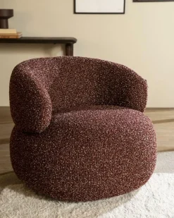 Draaibare Fauteuil Maeve - Taupe - Loft24.nl