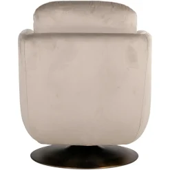 Draaibare Fauteuil Turner Velvet - Khaki - Loft24.nl